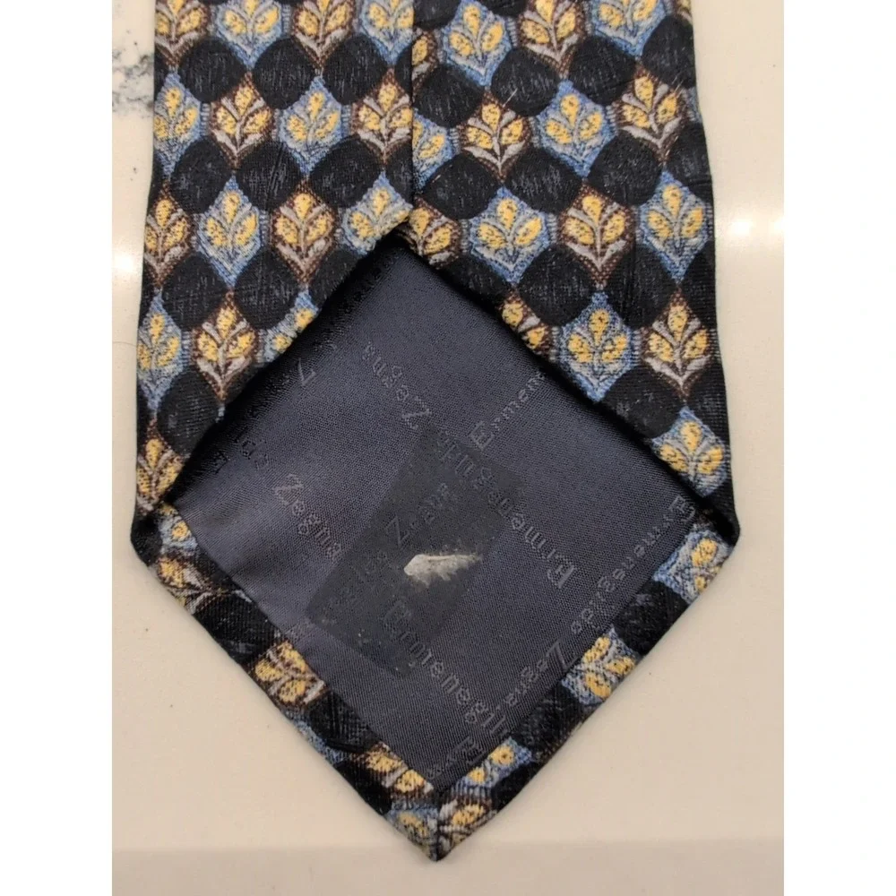 Ermenegildo Zegna Disegno Esclusivo Silk‎ Tie 3.5